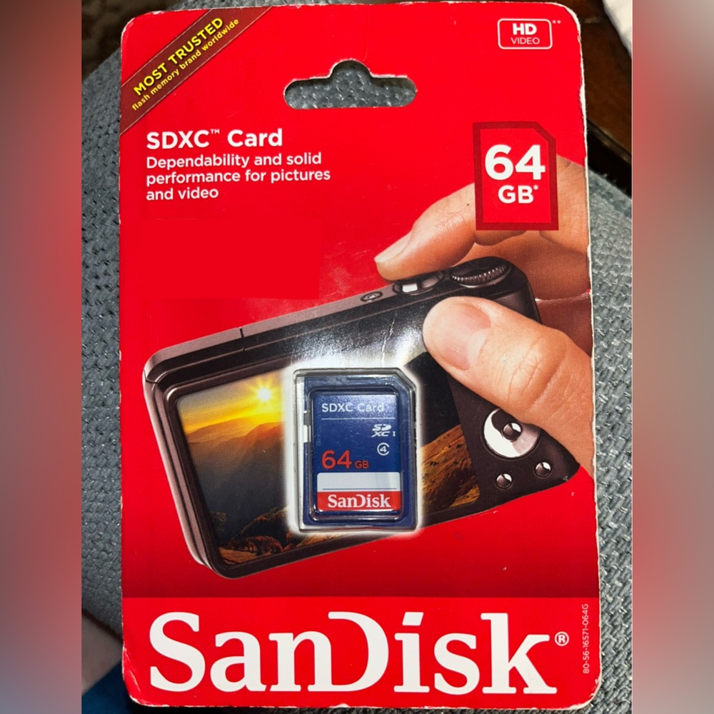 SanDisk 64GB SDXC Card